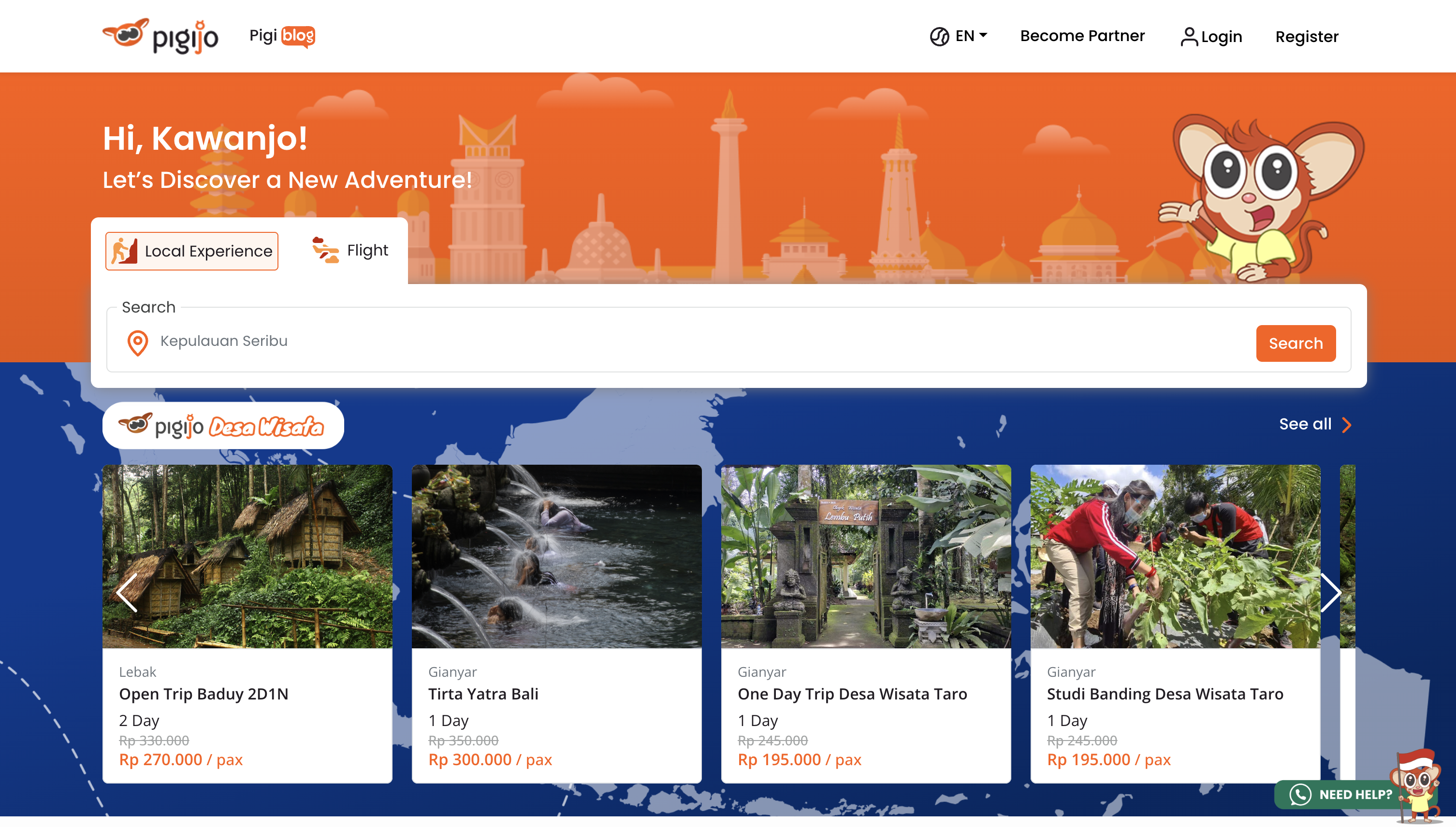 Homepage